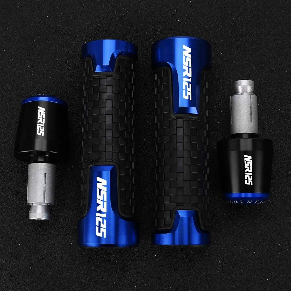 

22MM Motorcycle Accessories handlebar Grips Handle Bar Ends Plug Aluminum Part For honda NSR 125 250 NSR250 NSR125 1988-1994