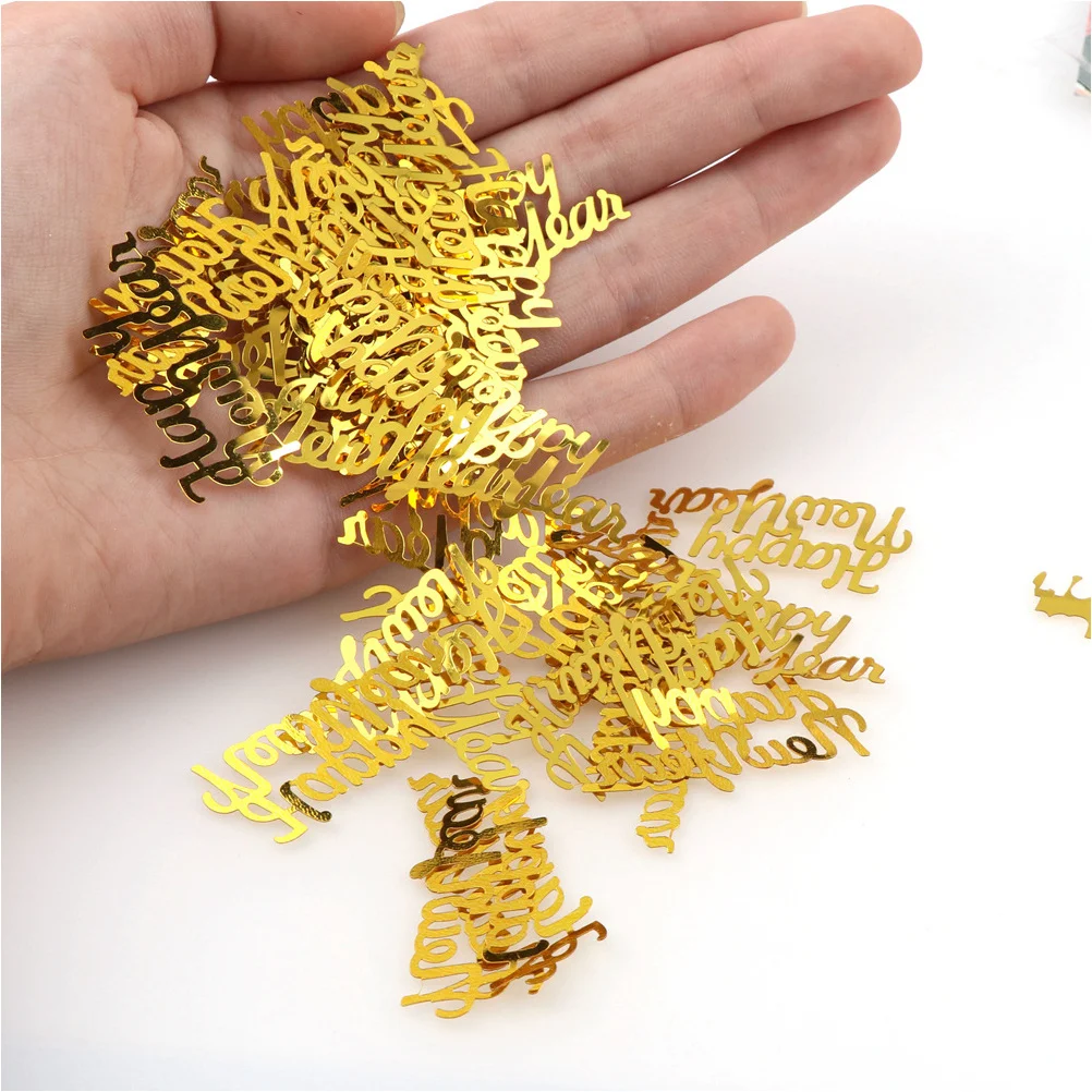 

New Year Confetti Sparkling Festive Confetti for Party Decoration Ball New Year Celebration Wedding Birthday Event