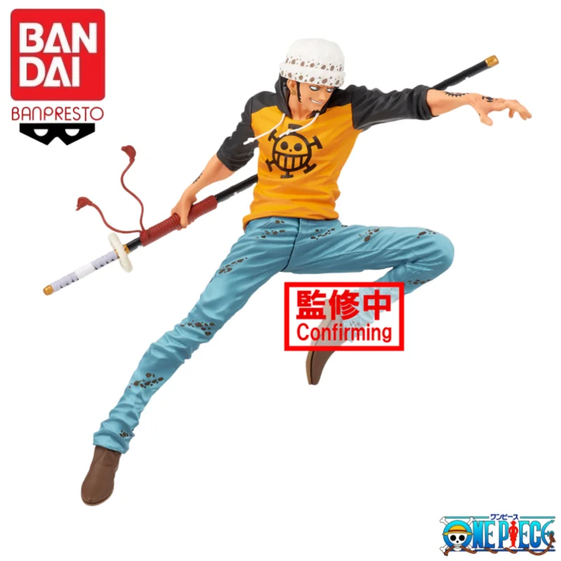 In Stock Original Bandai Banpresto One Piece Trafalgar D. Water Law Model Doll Brand New Boxed Model Toy Action Figure Statue