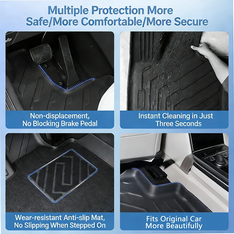 Custom TPE car floor mats For - Car Floor Mat Rubber 评论和价格