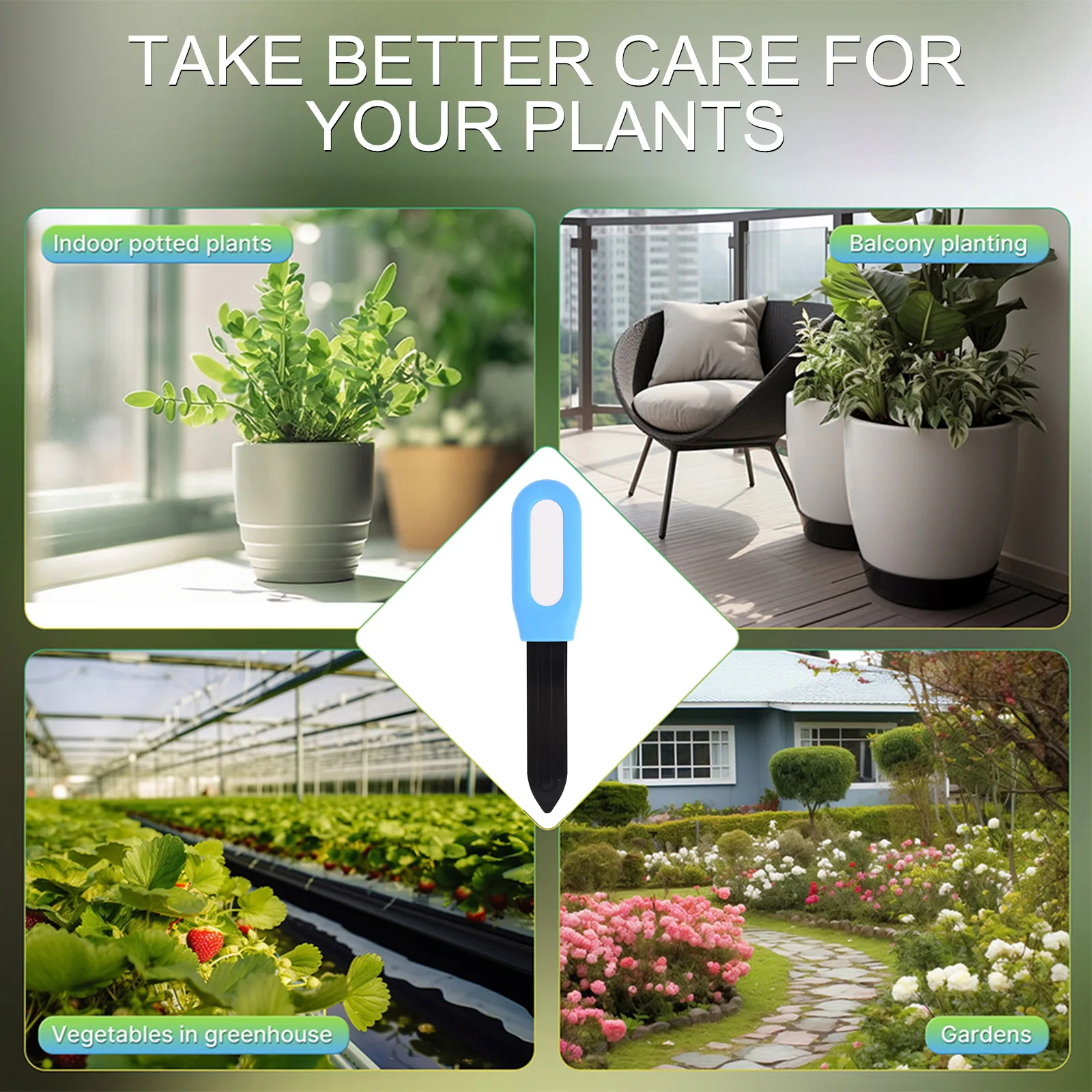 

Intelligent Soil Moisture Sensor Connects via to Monitor Environmental Conditions of Indoor Plants through Mobile Apps