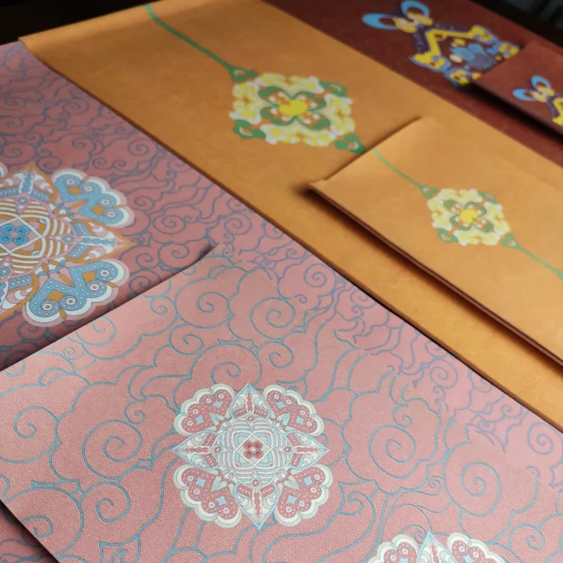 Micro-Spray Xuan Paper Couplet Seven-Word Palace Museum Wannianhong Writing Brush Handwriting Spring Self-Writing
