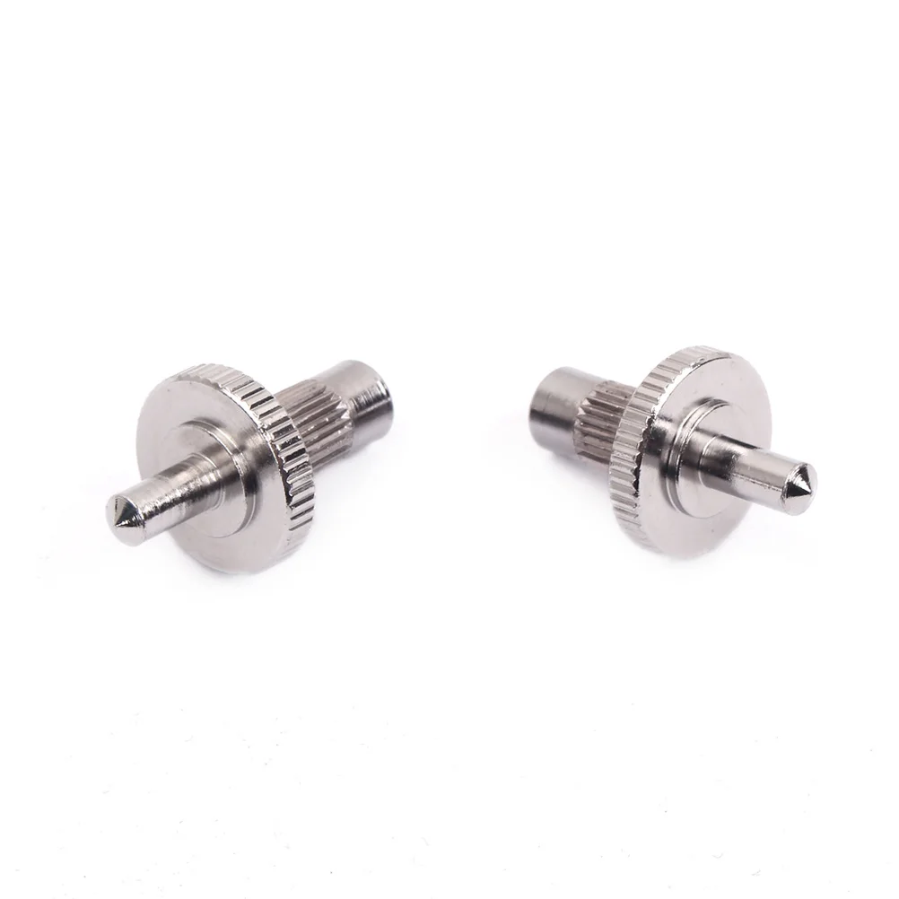 

2pcs Chrome For Electric Guitar Replacement Parts Compatible With Epiphone Bridge Studs Electric Guitar Bridge Matching Studs
