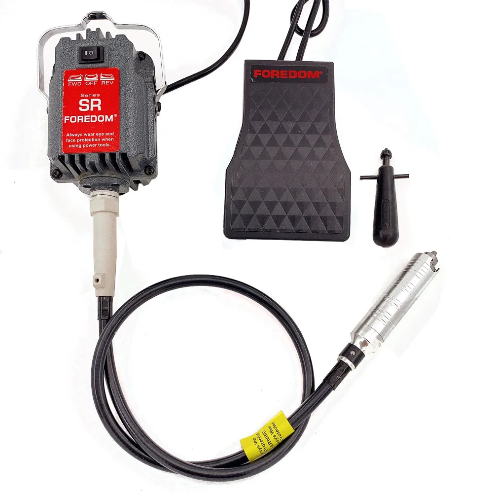 Foredom مرنة رمح SR آلة أدوات غولدسميث تلميع معلقة الروتاري موتور 18000RPM 230 واط مع قبضة جميع مجموعة