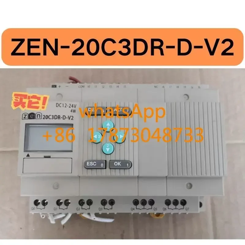 

The second-hand PLC controller ZEN-20C3DR-D-V2 tested OK and its function is intact