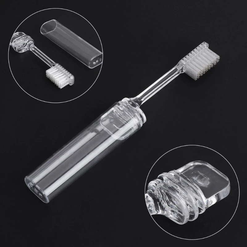 Portable Folding Outdoor Travel Camping Toothbrush Foldable Plastic Tooth Brush Drop Shipping