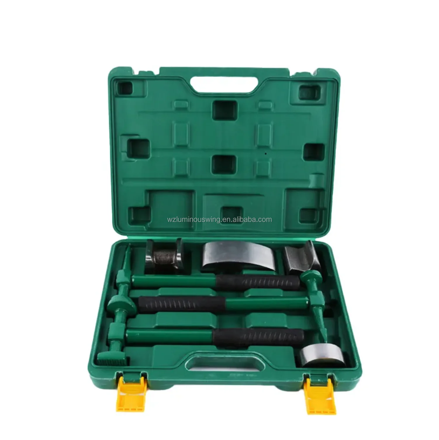 7-Piece Hammer Body Repair Crimping Tool Kit For A/C Auto Hose