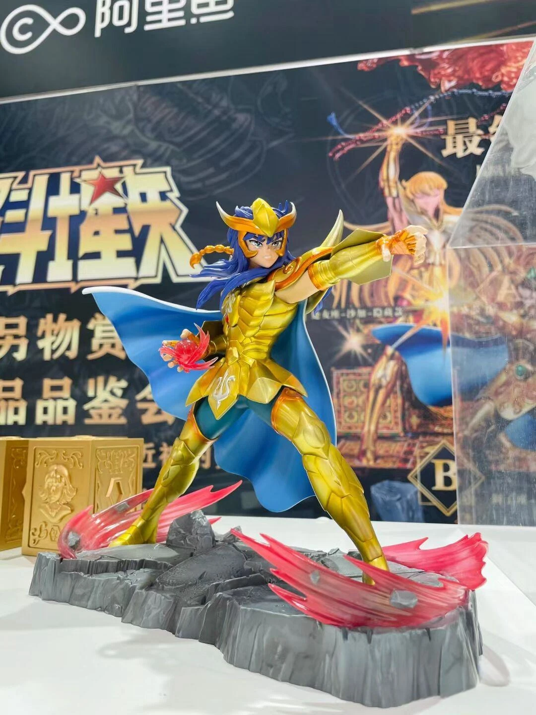 In Stock Bandai Saint Seiya A Reward To Virgo Saga, Leo Ioria Scorpio, Milo And Phoenix Handmade By Yihui Figure Gift