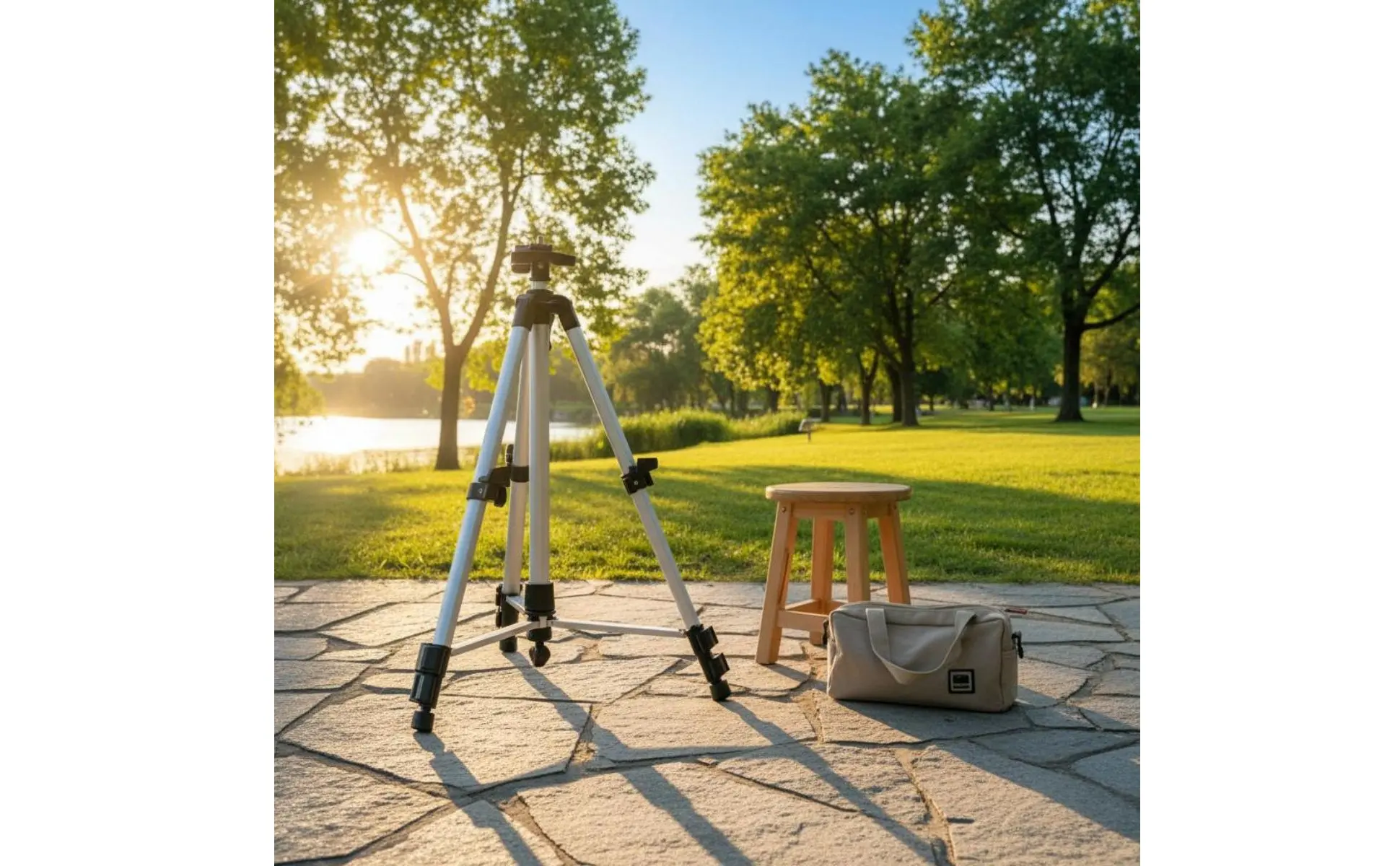 Adjustable Tripod Easel Telescopic Folding Drawing Easel with Tray Lightweight for Children, Painting, Sketching
