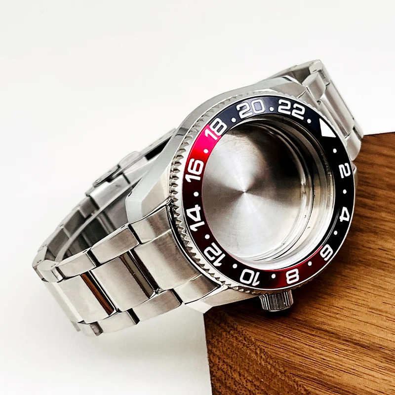 Индивидуальный корпус и браслет для часов SPB185 SPB187, подходит для NH35 NH36 7S 4R, зеленый светящийся безель, корпус часов NH35