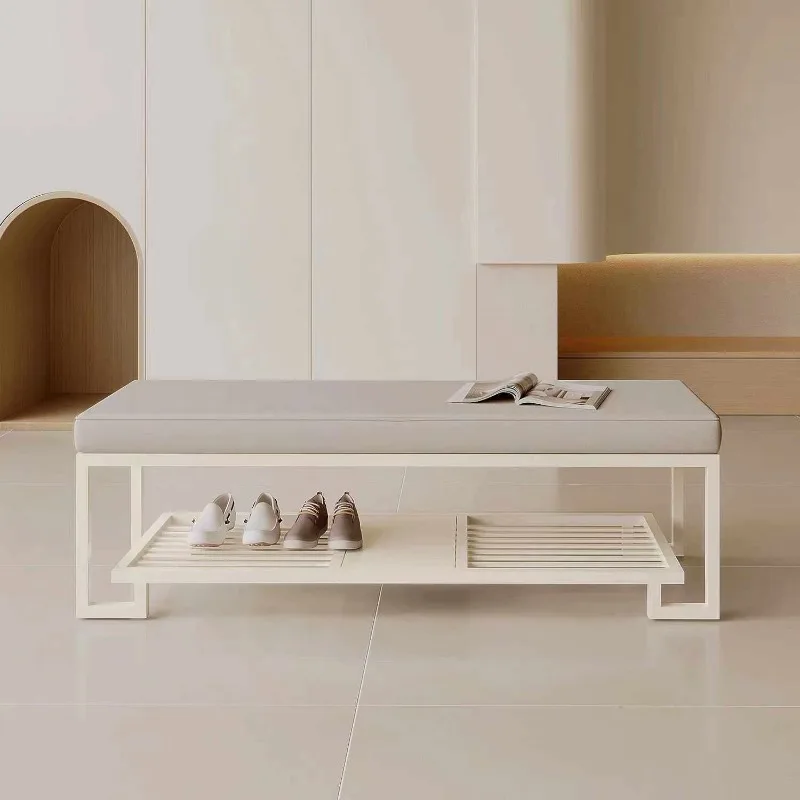 

Metal Organizer Shoe Cabinet Storage Mobile Bench Living Room Display Modern Shoe Shelf Designer Zapatero Entrance Furniture