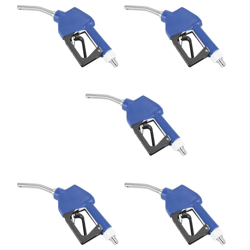 5Pcs 3/4-Inch NPT Automatic Stainless Steel DEF/Adblue Nozzle With Swivel DEF Transfer Pump,Car Fuel Gun