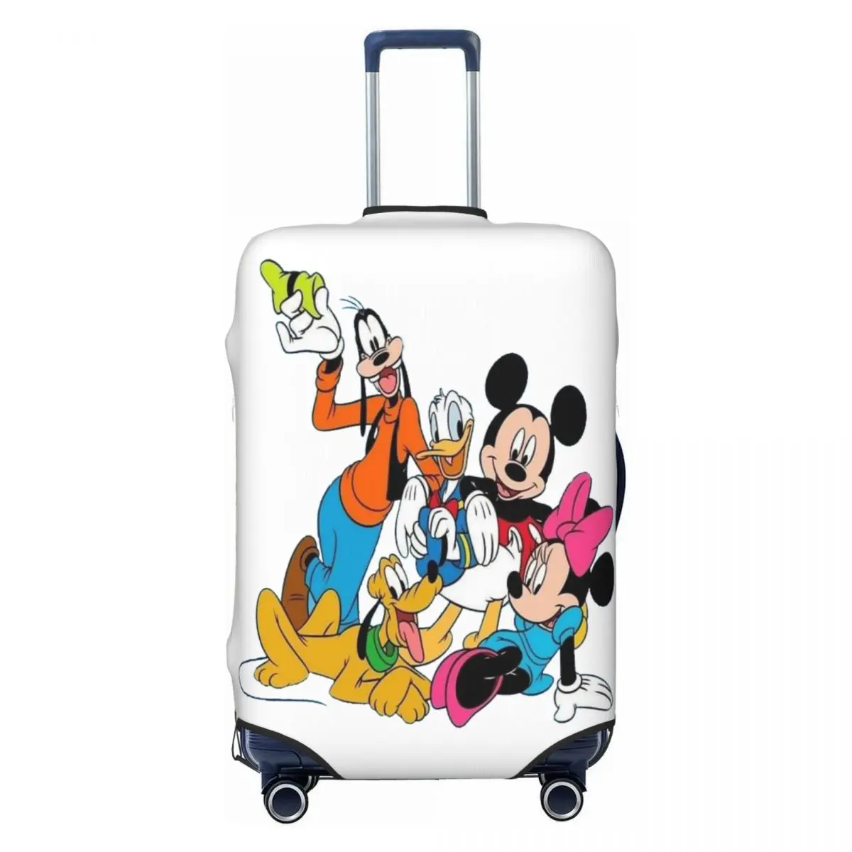 

Custom Donald Duck Cartoon Luggage Cover Elastic Travel Suitcase Protective Covers Suit For 18-32 inch