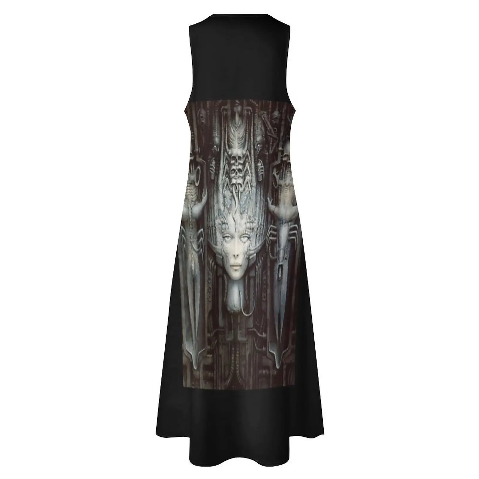 H.R Giger - Li 1 - Vestido largo clásico artístico para niñas, ropa de verano para mujeres, vestido de cumpleaños