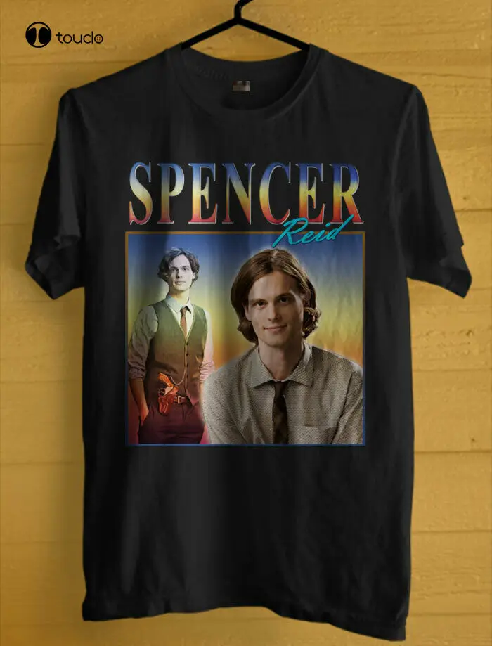 Spencer Reid T-Shirt Criminal Minds Shirt Vintage Retro T-Shirt Unisex Cotton Custom Aldult Teen Unisex Fashion Funny New Unisex