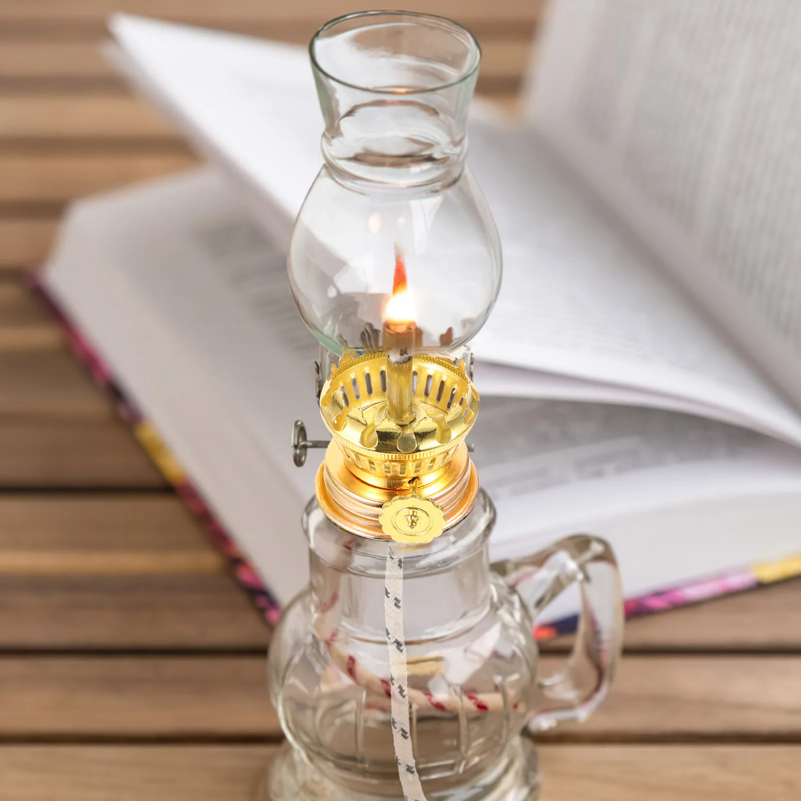 Accessories Wick Holder Zinc Alloy Burner Vintage Lantern Parts Replacement Suitable DIY Functional Portable