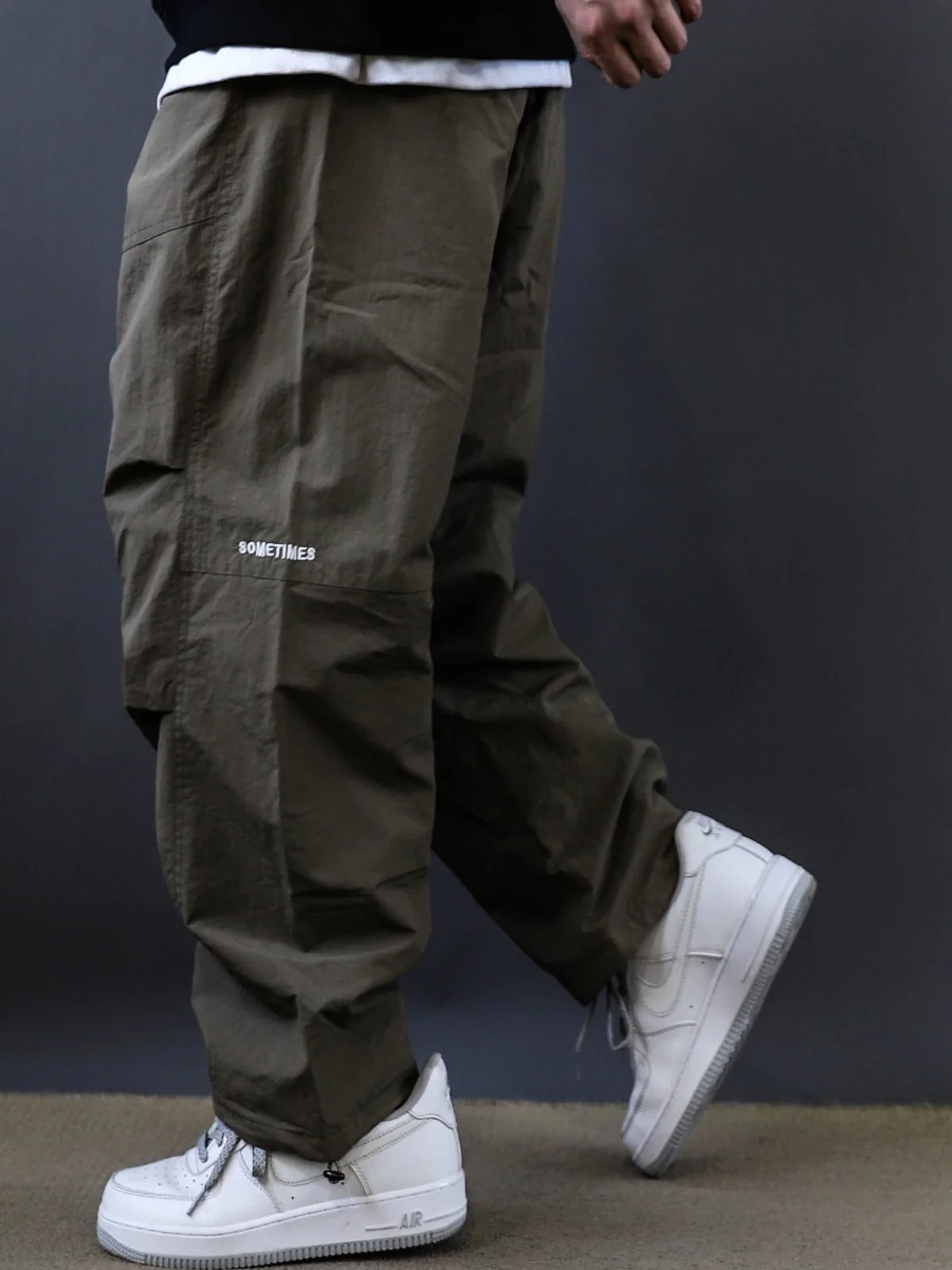 

Ретро-японские утепленные мужские рабочие брюки на флисовой подкладке с множеством карманов, свободные повседневные брюки цвета хаки для осени и зимы, молодежные