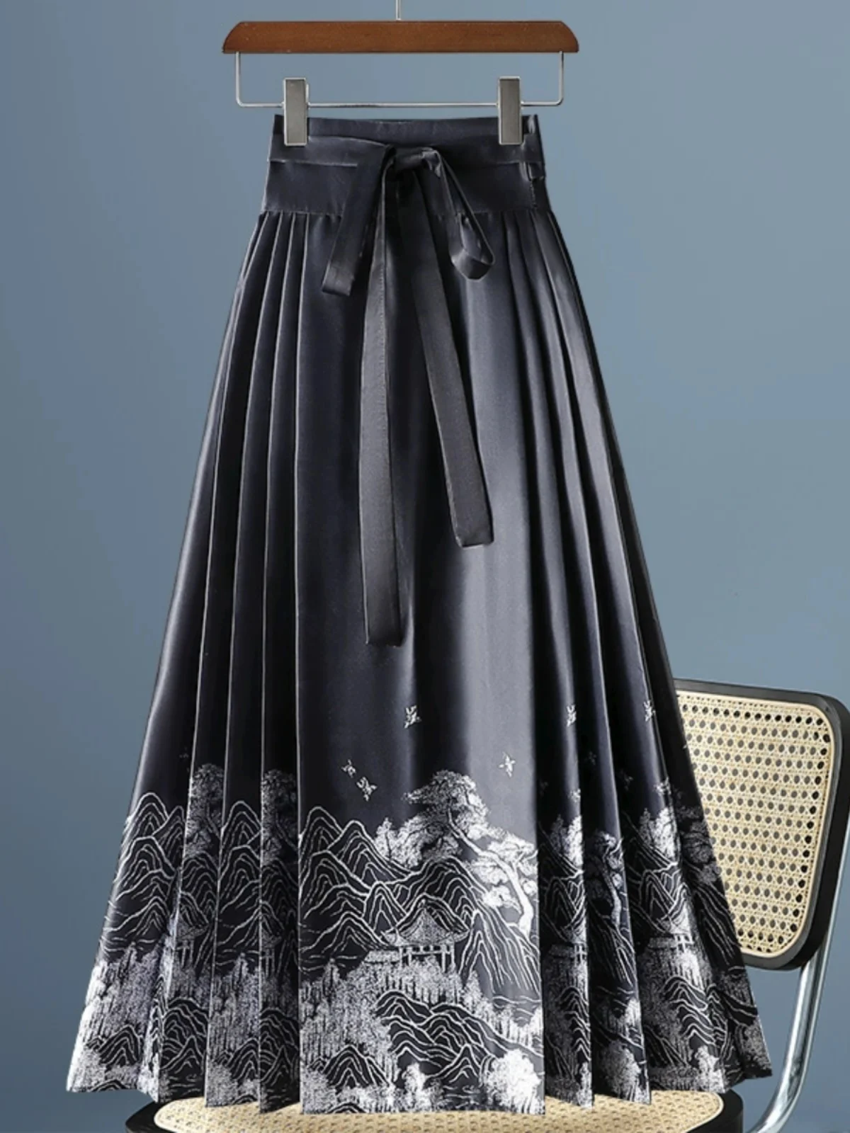 

Slimming Modified Traditional Chinese Sle f Skirt Hui Sle Polyester Fiber Spring New Arrival Small Size 2025