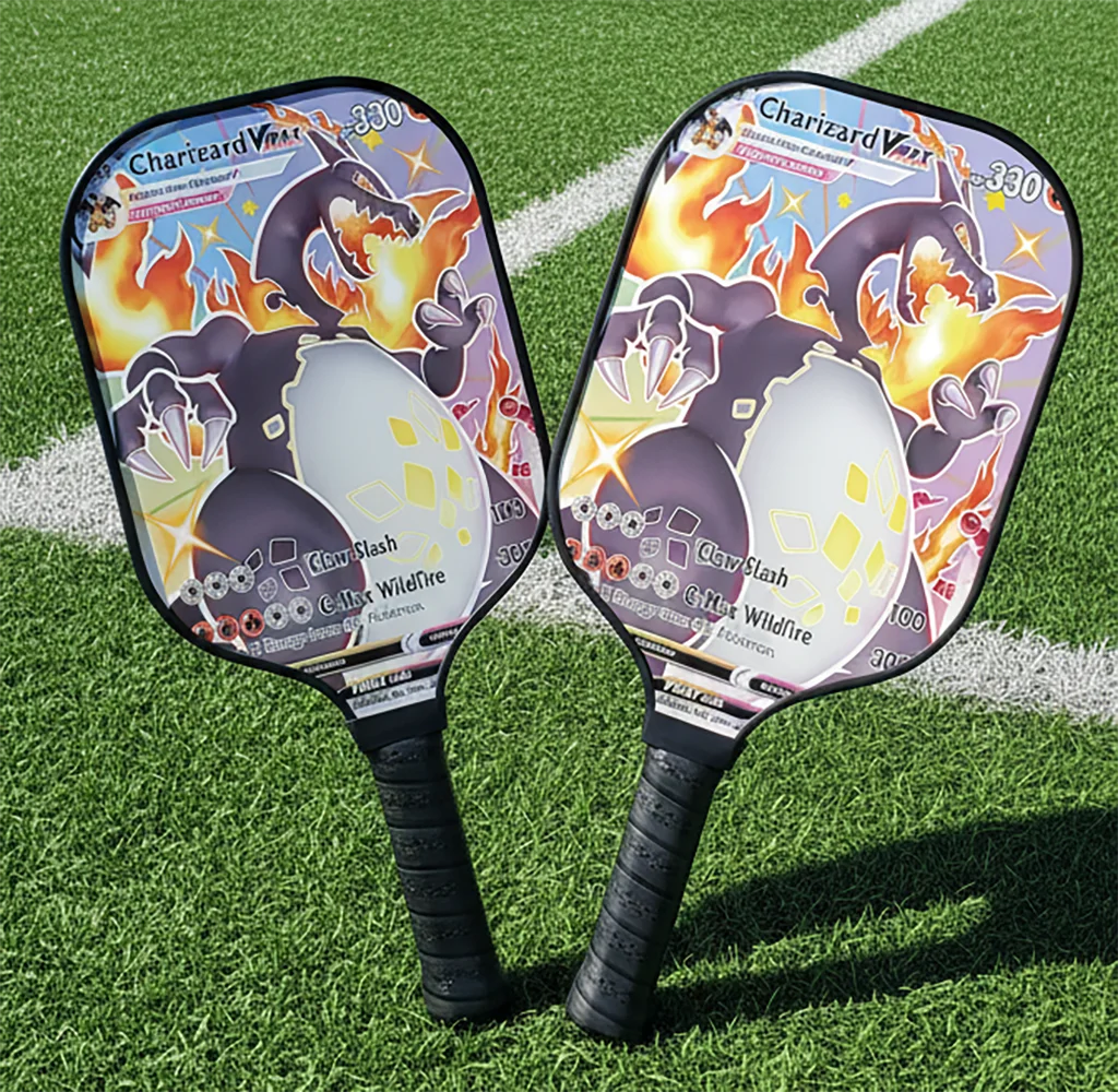animes-figure-style-unique-pokemon-charizard-carbon-fiber-fiberglass-pickleball-paddle-professional-intermediate-starter