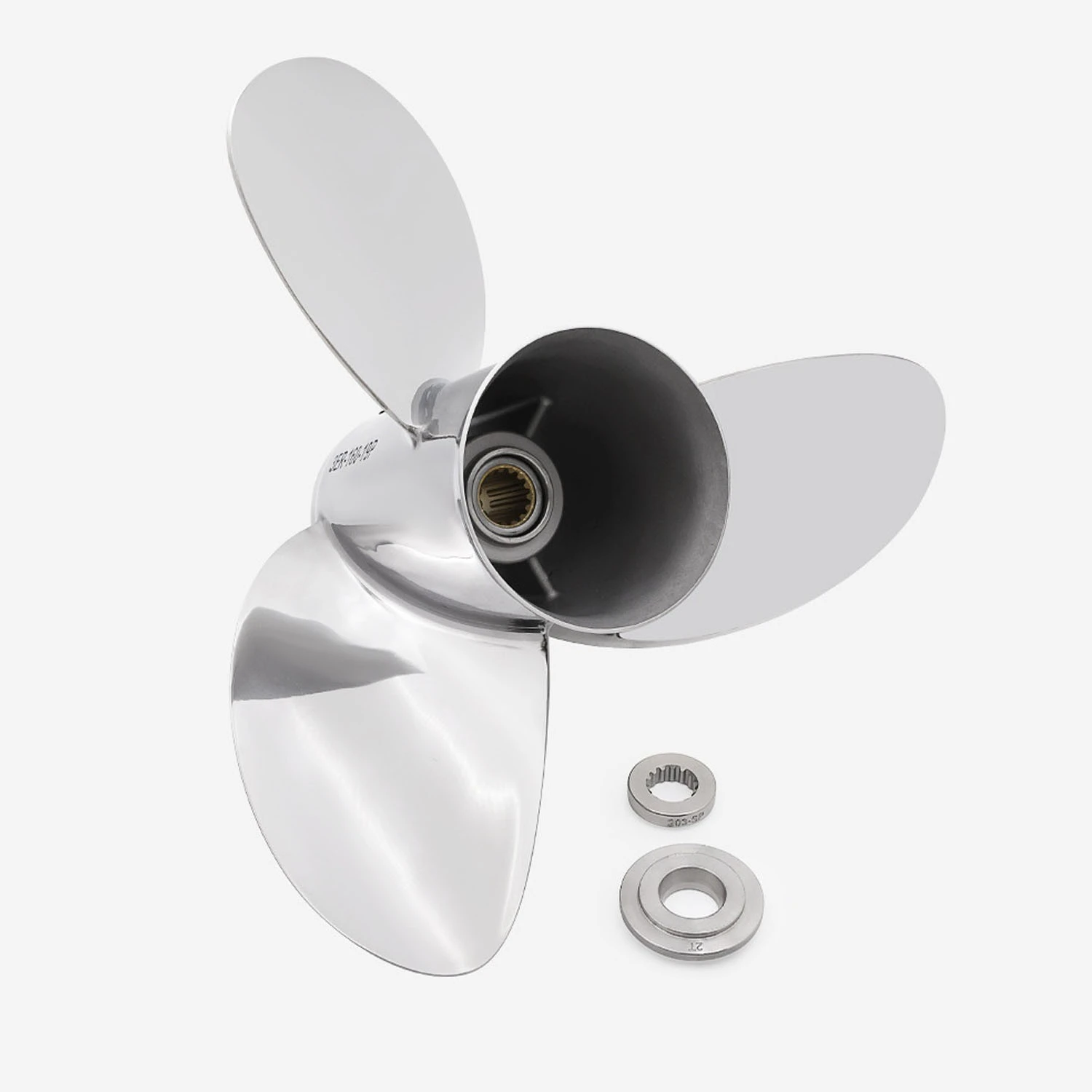 Outboard Motor Stainless Steel Propeller for Yamaha 275-300 HP 16X19 3X16X19 6G5-45981-02-ss