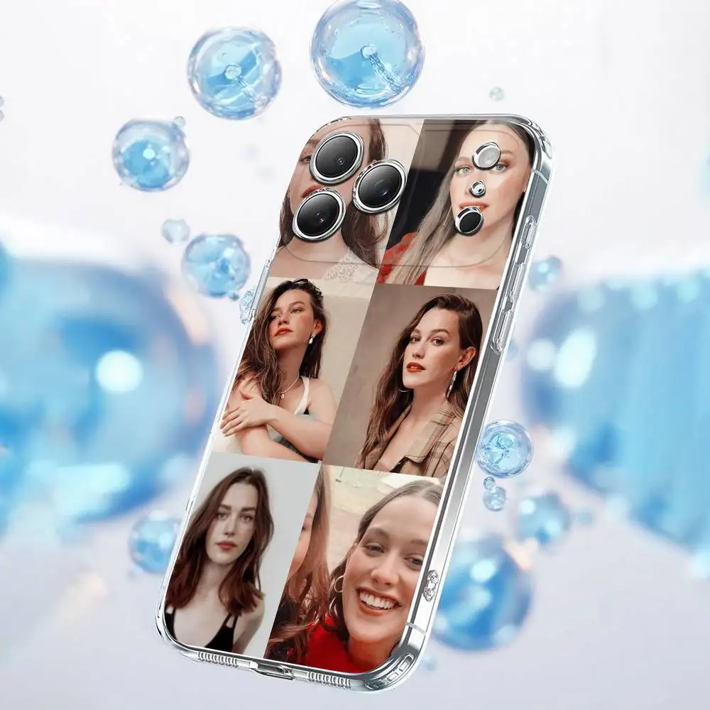 iPhone 17、16、15、14、13、12、11 Plus、Pro、Max、Plus、E、SE4、Air、Mini用透明V-Victoria Pedrettiカバー