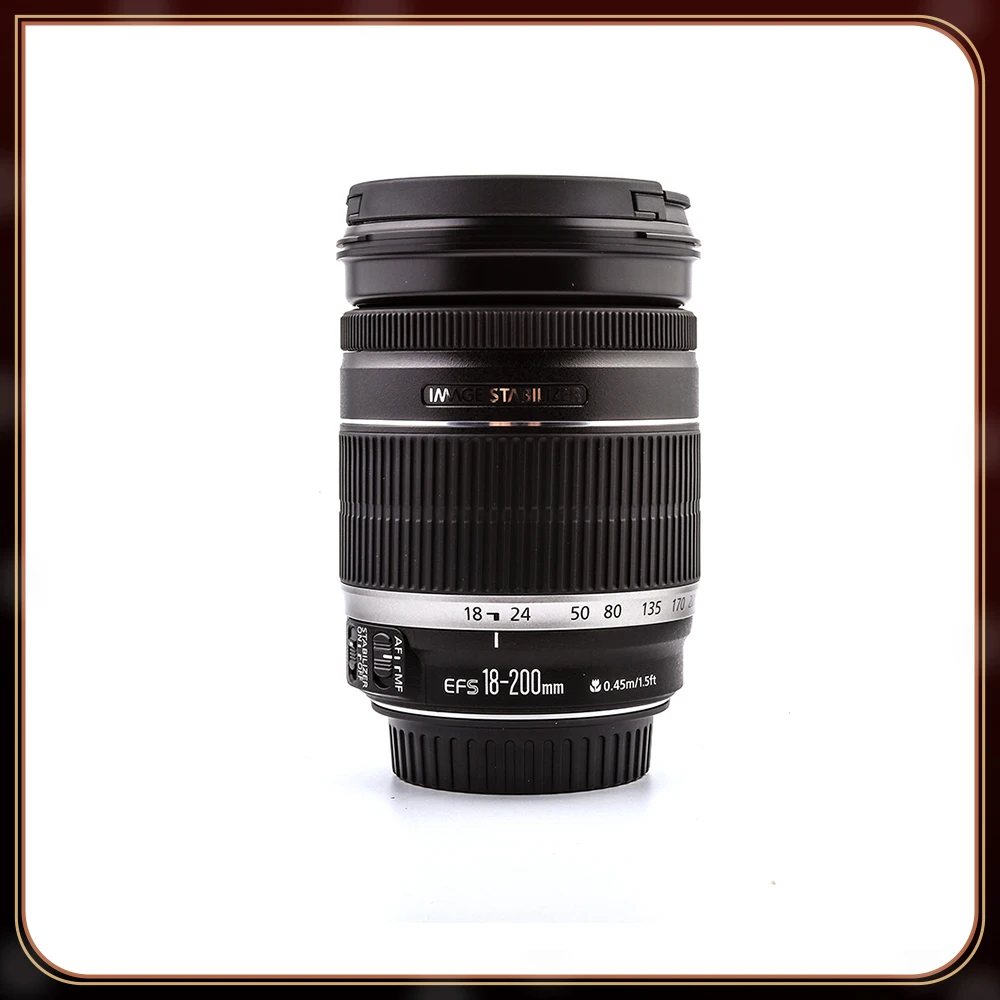 Canon EF-S 18-200mm f / 3.5-5.6 IS Lens for 100D 200D 600D 700D 750D 800D 7D 70D 60D T3i T4i T5i