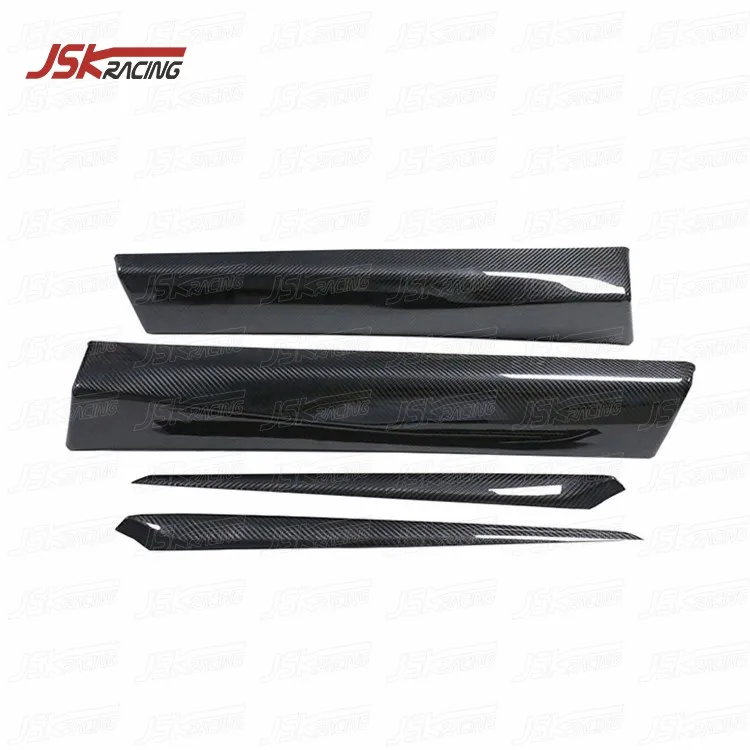 

Dry Carbon Fiber Inner Door Handle Panel for 2021 Teslal Model 3 Interior Trim