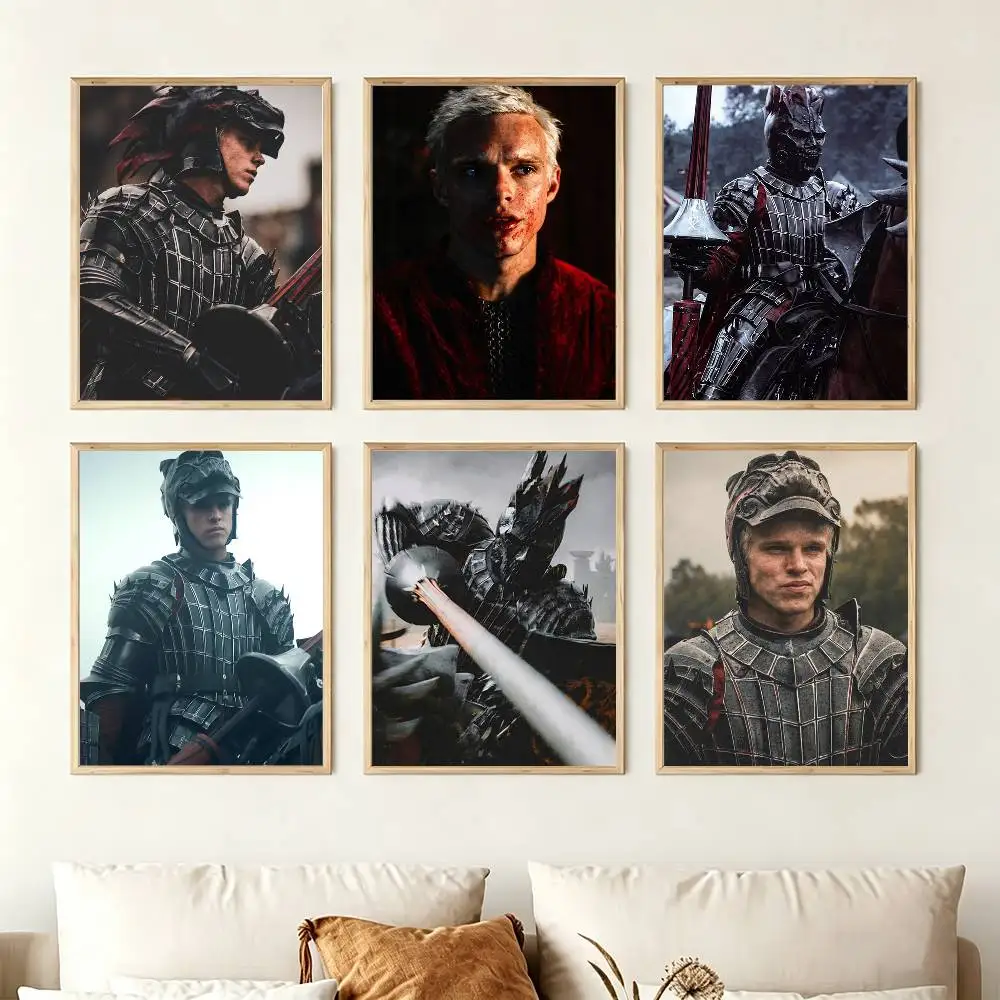 A-Aerion T-Targaryen Poster Waterproof Wall Art Sticker For Bar Living Room Vintage Decor Print