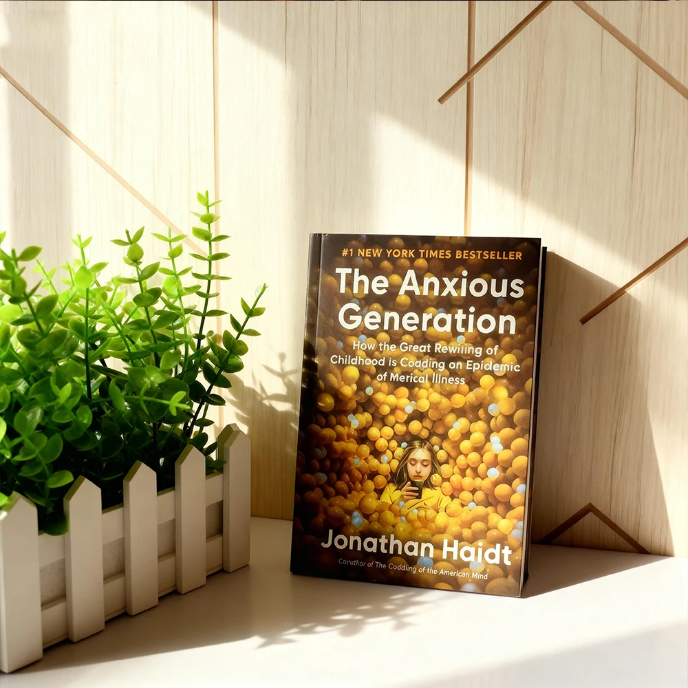 

Bview Art The Anxious Generation: Бестселлер NYT по цифровой возрастной тревоге и руководству по психическим оздоровительным периодом