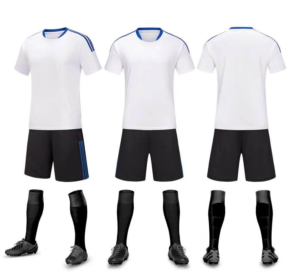 Conjunto esportivo adulto e infantil, Camisa de futebol de verão masculina, Camisa de treinamento de competição masculina, Team Jersey