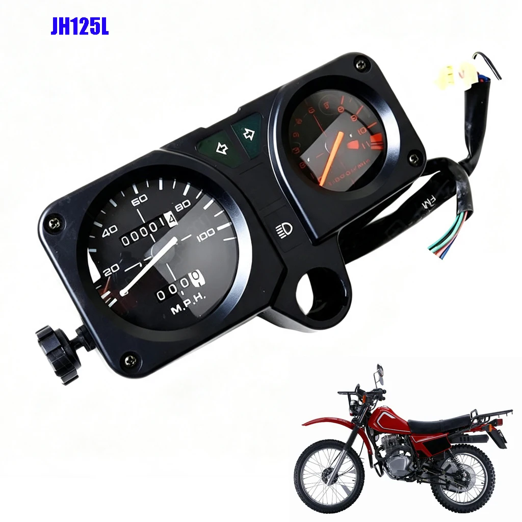 Motorcycle Speedometer for Honda Jialing Zongsheng Lifan for JH125L JH150L XL125 XR125 ZS125GY JL125 Dirtbike Speed Meter Clock
