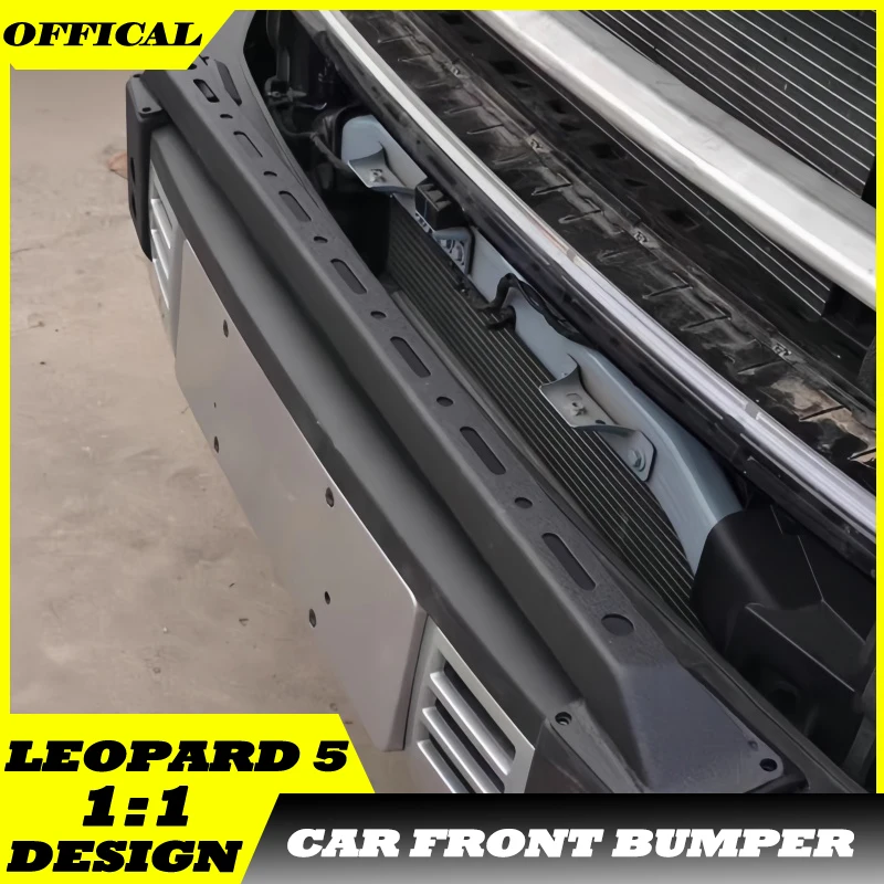 

Автомобильный планка теленка подходит для BYD Leopard 5, высококачественный модифицированный автомобильный передний бампер из марганцевой стали, внешние детали для обновления автомобиля