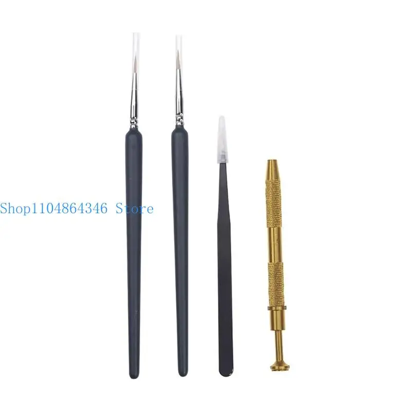 652F Mechanical Keyboard Lube Pen Tool Switch Stem Puller IC Claw Holder for Cherry