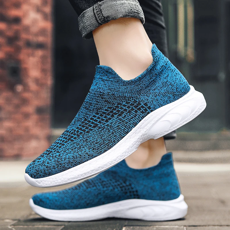 Breathable sports shoes for men and women flat casual shoes spring and autumn lovers comfortable walking light shoes