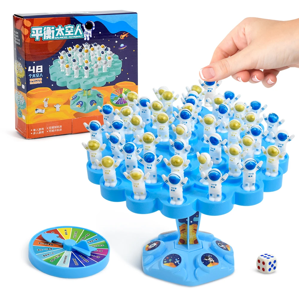 Balance astronaut balance tree benefit intelligence stack music parent-child interactive board game development focus