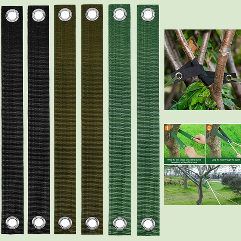 1pcs Windproof Tree Belt Anti-Hurricane Stereotyped Nylon Fixed Strap Good Support Newly Planted Branch Belt Yard Accessory