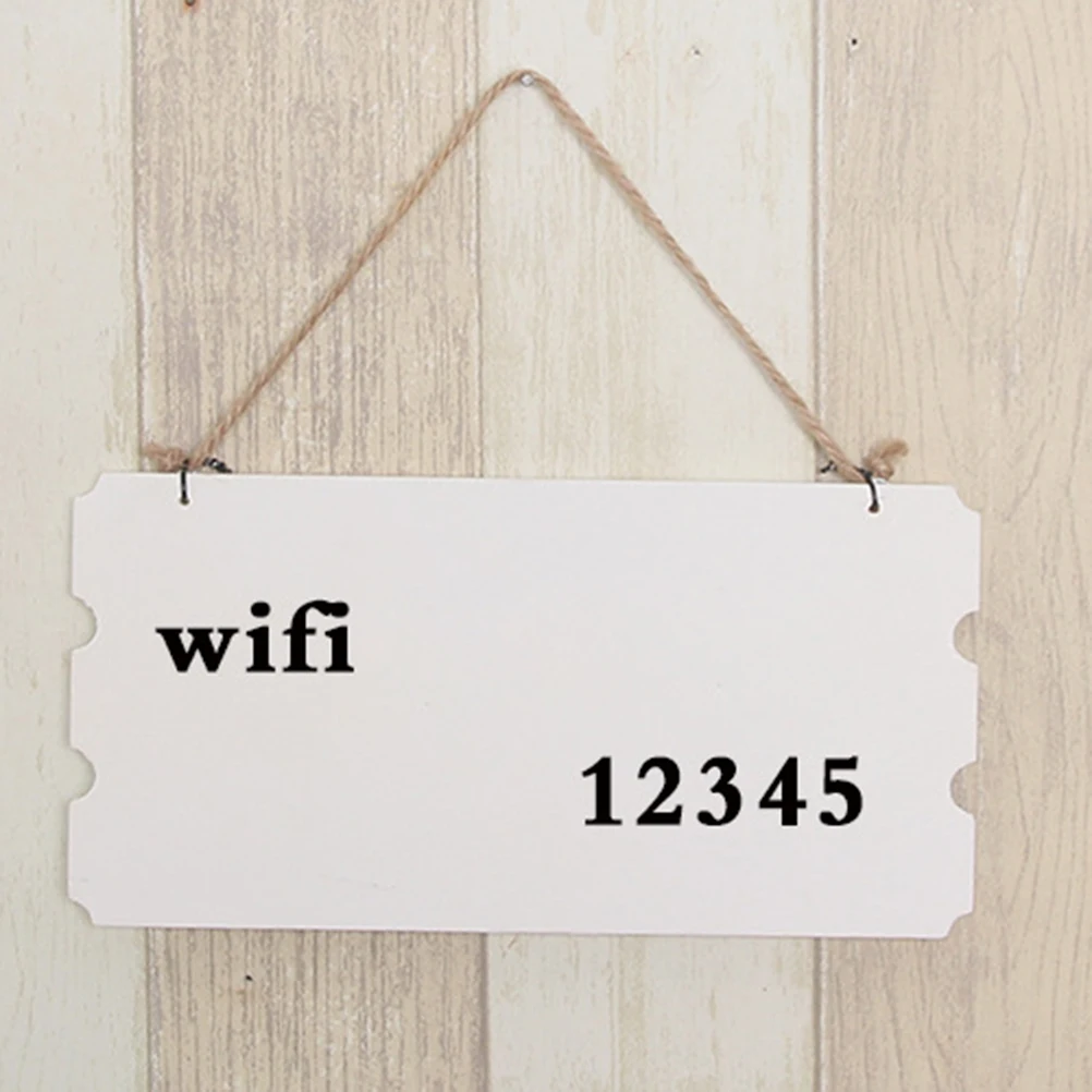 

2Pcs Blank Board Dish Handwriting Office Hanging Menu Bamboo Door Sign Vintage Plaque Decor DIY Safe EcoFriendly