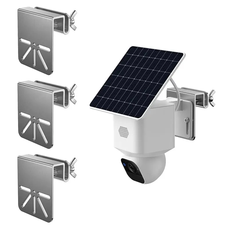 24-hour delivery 3 Pack Gutter Mount Bracket Compatible With For Eufy Solocam S340 / E3, Security Camera Holder