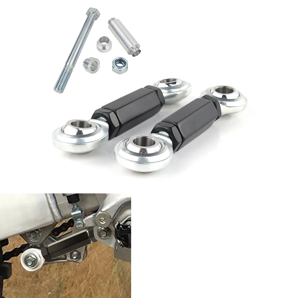 Motorcycle Accessories Adjustable Rear Lowering Link Kit Fit For KAWASAKI KX250F 2006-2022 Suspension Links