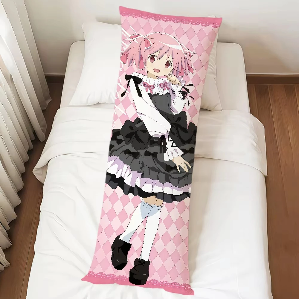 P-Puella Magi Madoka Magica Madoka Kaname Dakimakura Pillow Cover, Anime Body Pillow Case