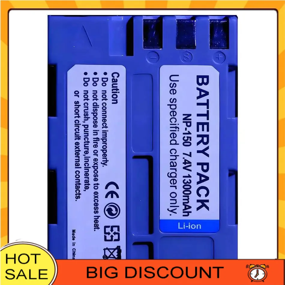 For Fujifilm Finepix IS Pro S5 Camera Battery NP-150 Reliable Power 1300Mah