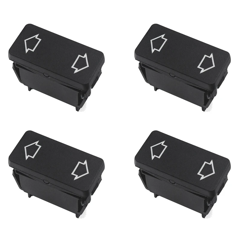 4X Electric Window Control Switch Button 6551.21 For Peugeot 205 1987-1998, 309 1985-1993 405 1987-1993