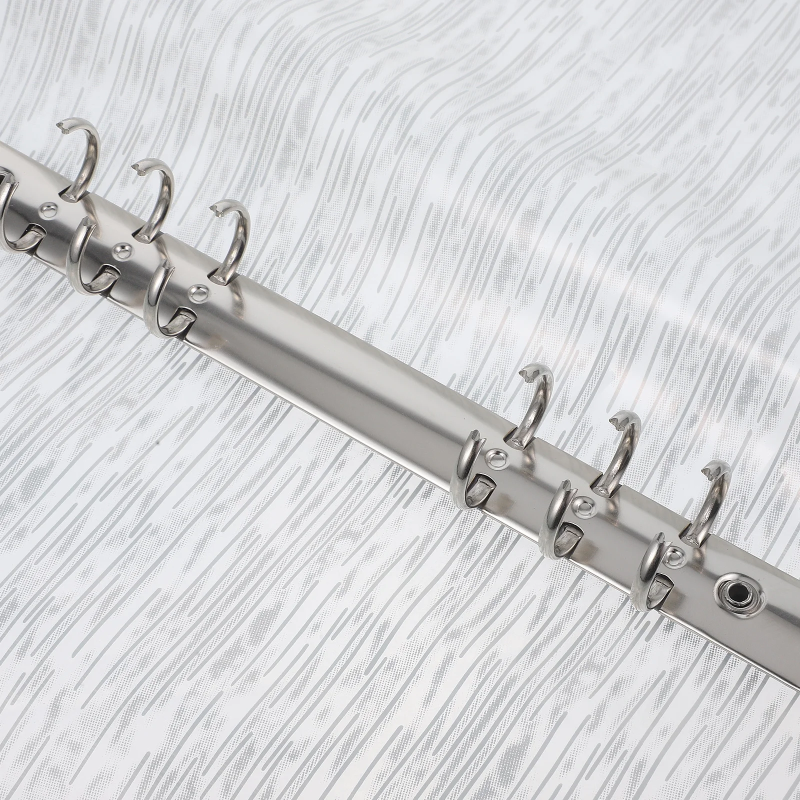 A5 6-Ring Binder Cover Colorful Heavy Duty Document Paper Holder File Organizer Notebook Shell For Office School Storage