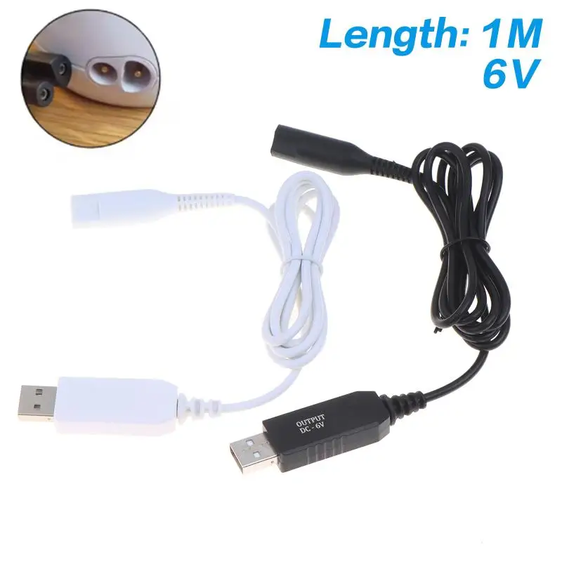 USB Cable Charging Line For Shaver Oral Irrigator Teeth Water Flosser Power Cord USB Electrical Cord Replacement Charger Cord