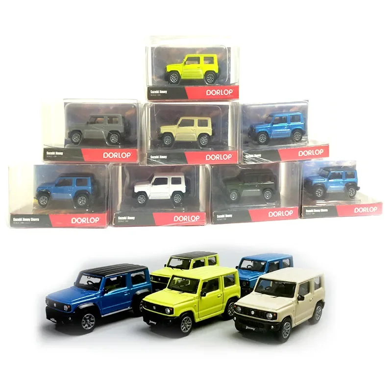 Dorlop 1:64 Suzuki Jimny CollectionMetal Die Casting Simulation Car Model Collection Ornament Boy Gift