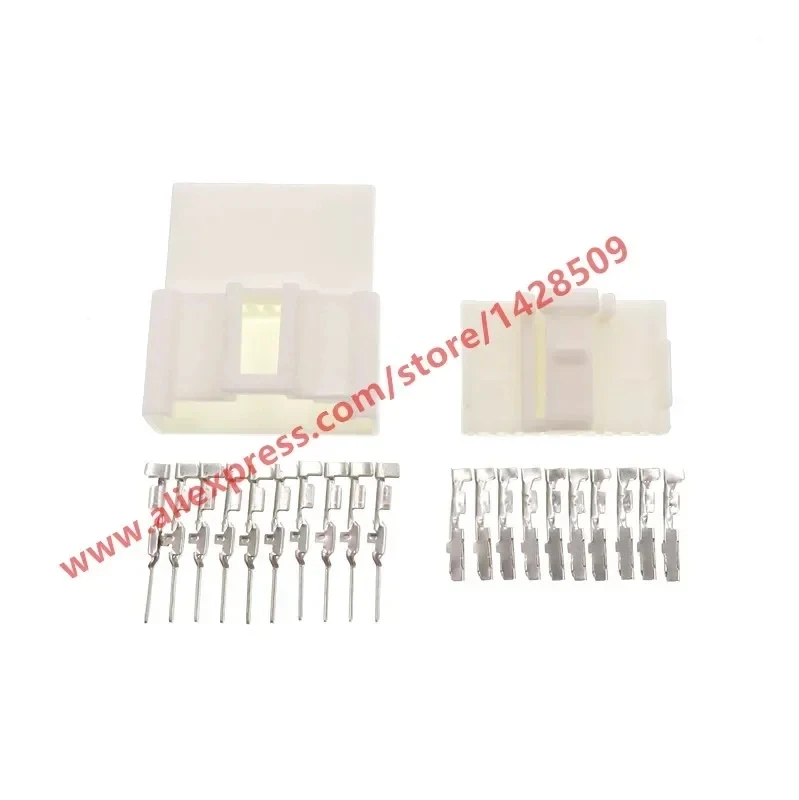 1 Pcs 10 Pin Auto Car Rear Mirror Switch Connector Female Male Wire Plug For Toyota