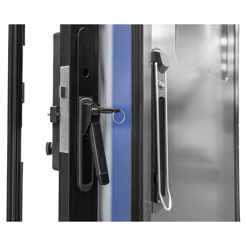 Airow auto Motorhome Trailer Aluminum Frame Australian Style RV Entry Door Caravan Door With Window view 5