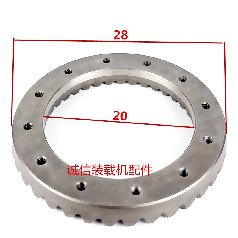 Loader Forklift Parts Axle Differential Main Reducer Basin Corner Gear 6:37 Main Reducer Axle Basin Corner Gear