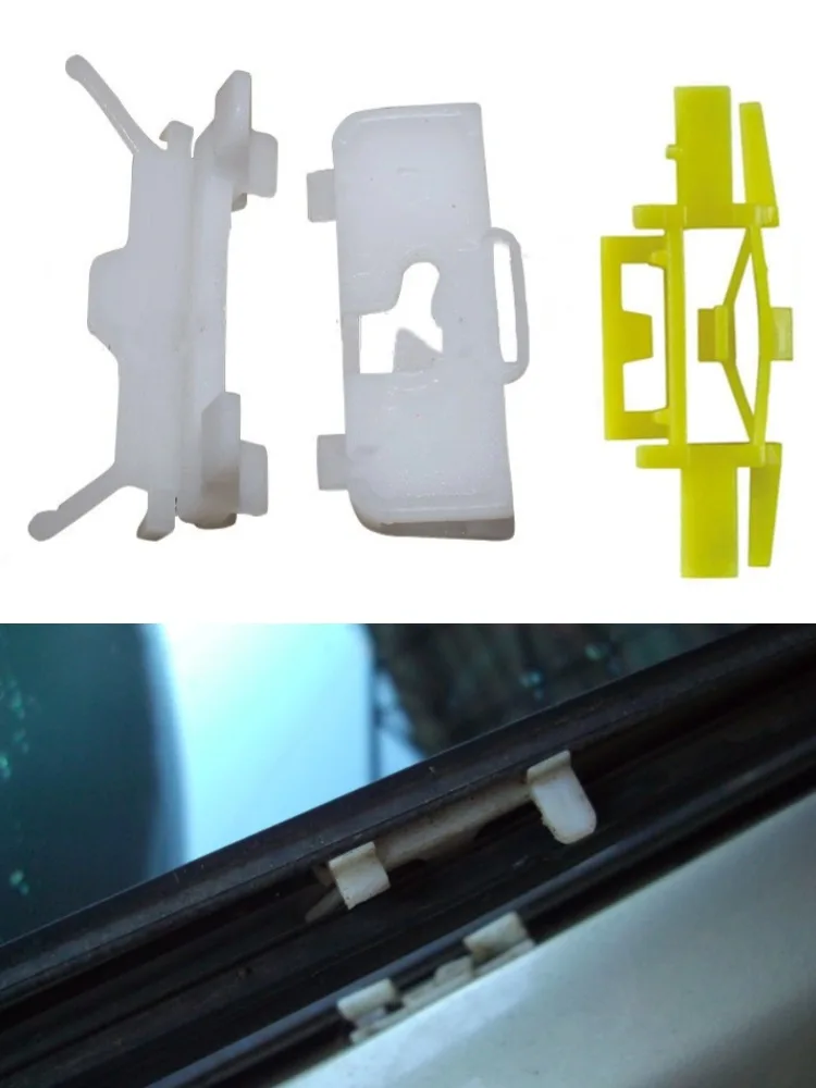 15 pièces OE # 87212-2D000 86144-2D000 86143-2D000 87215-2D000 87216-38000 Clips de fixation de la moulure de toit avant pour Hyundai Elantra