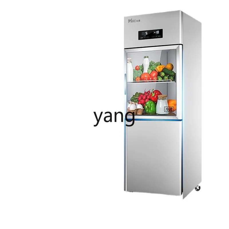 CX Commercial Refrigerated Frozen Double Door 2 Door Kitchen Large Capacity Six Door Freezer